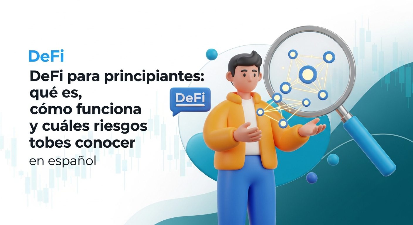 DeFi para principiantes: qué es, cómo funciona y cuáles riesgos debes conocer