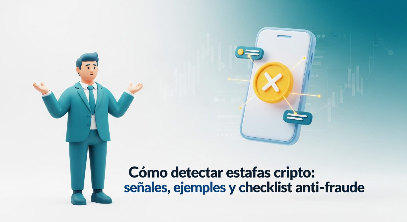 Cómo detectar estafas cripto: señales, ejemplos y checklist anti-fraude